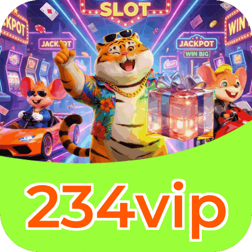 Passo a passo visual mostrando processo de download e instalação do aplicativo 234vip